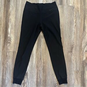 Women’s Nike Black Dri-Fit legging joggers, size Medium